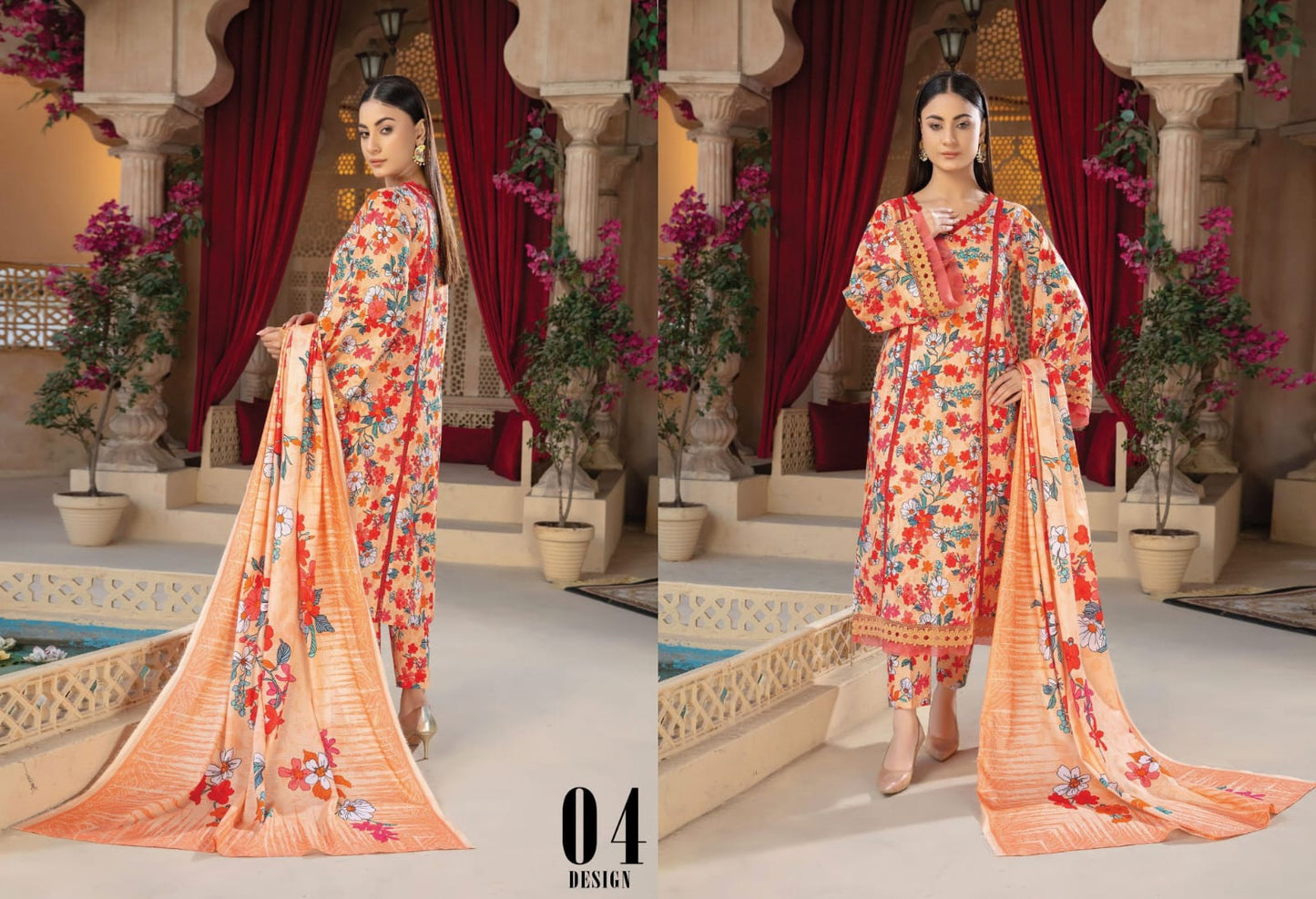 Orchid BiN Naeem Bana Dora Luxury Lawn