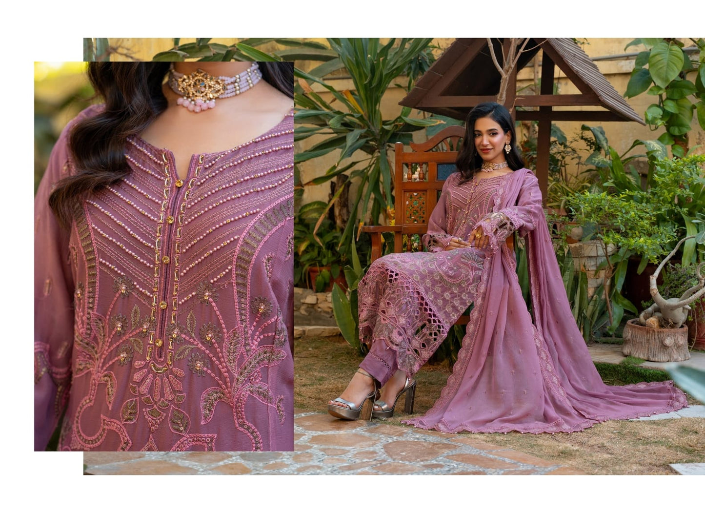 ASMIRA LUXE CHIFFON Embroidered Collection 𝟸𝟶𝟸𝟼
