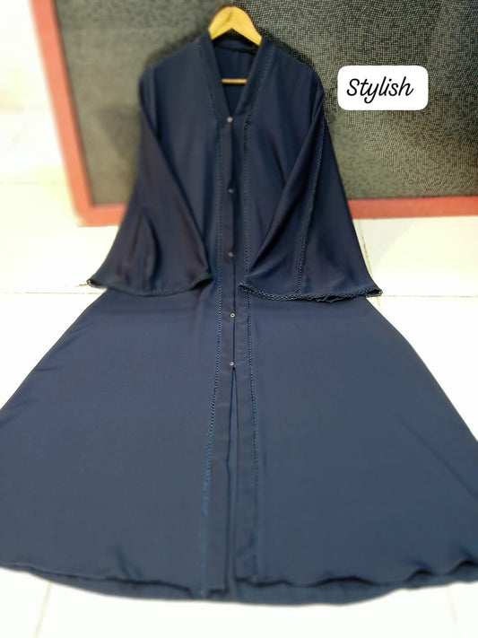 Front Open Abaya