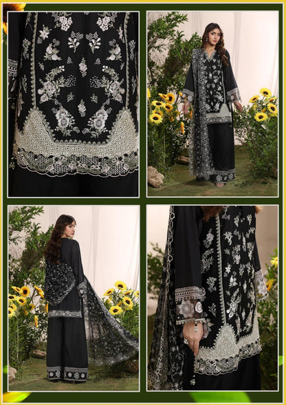 IRHA  GUZEL  Luxury Cotton 3 Pc Stitched Collection