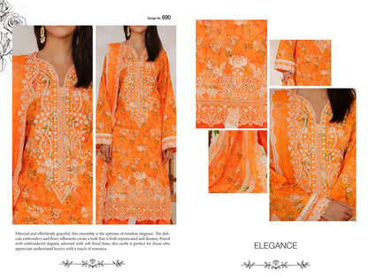 VS ZYNAH EMBROIDED CHIKANKARI COLLECTION