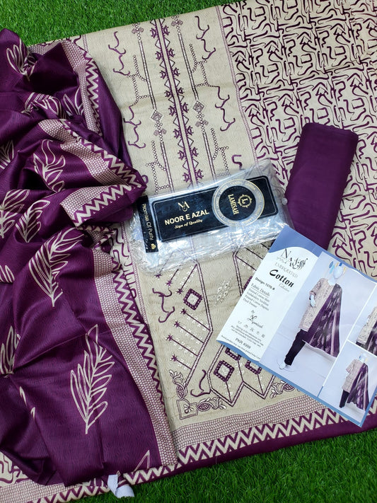 NooR Azal Embroidered 3 Pcs Collection