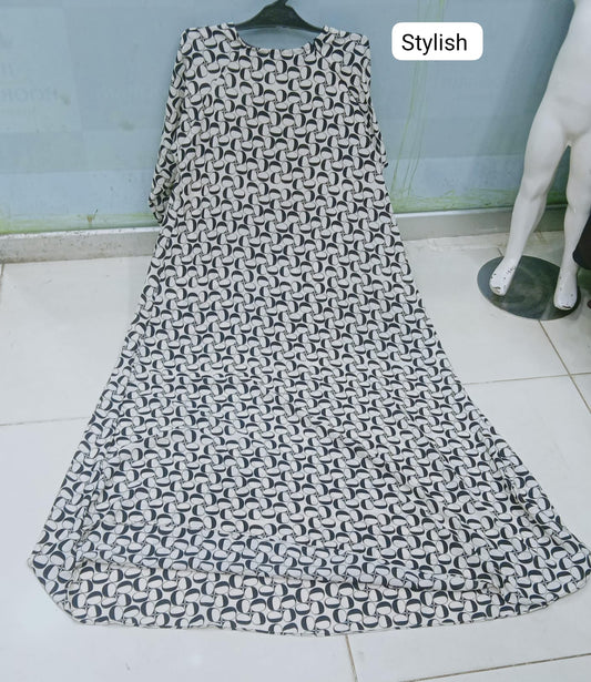 Maxi abaya Without Dupatta