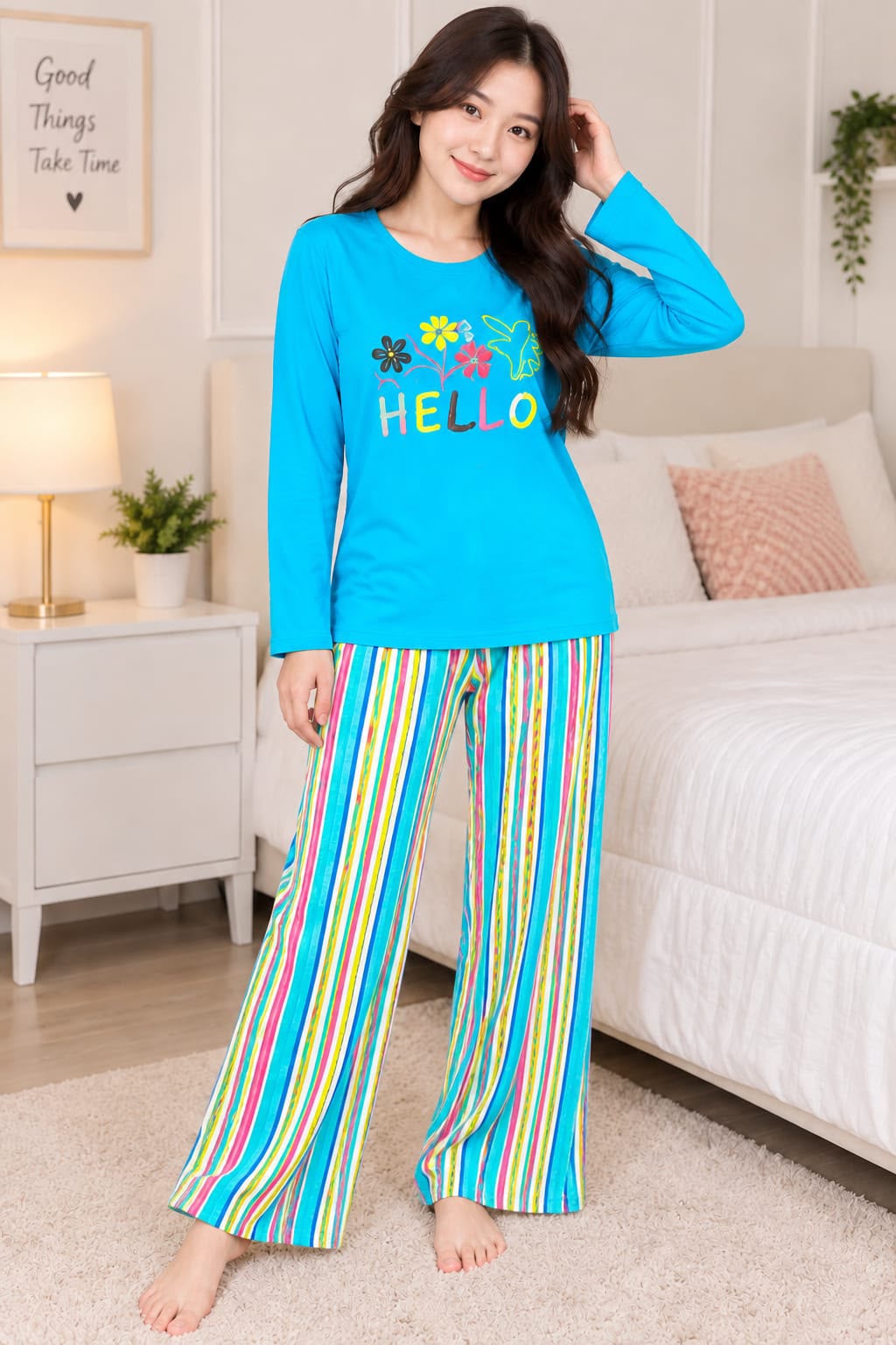 Printed Night Suit