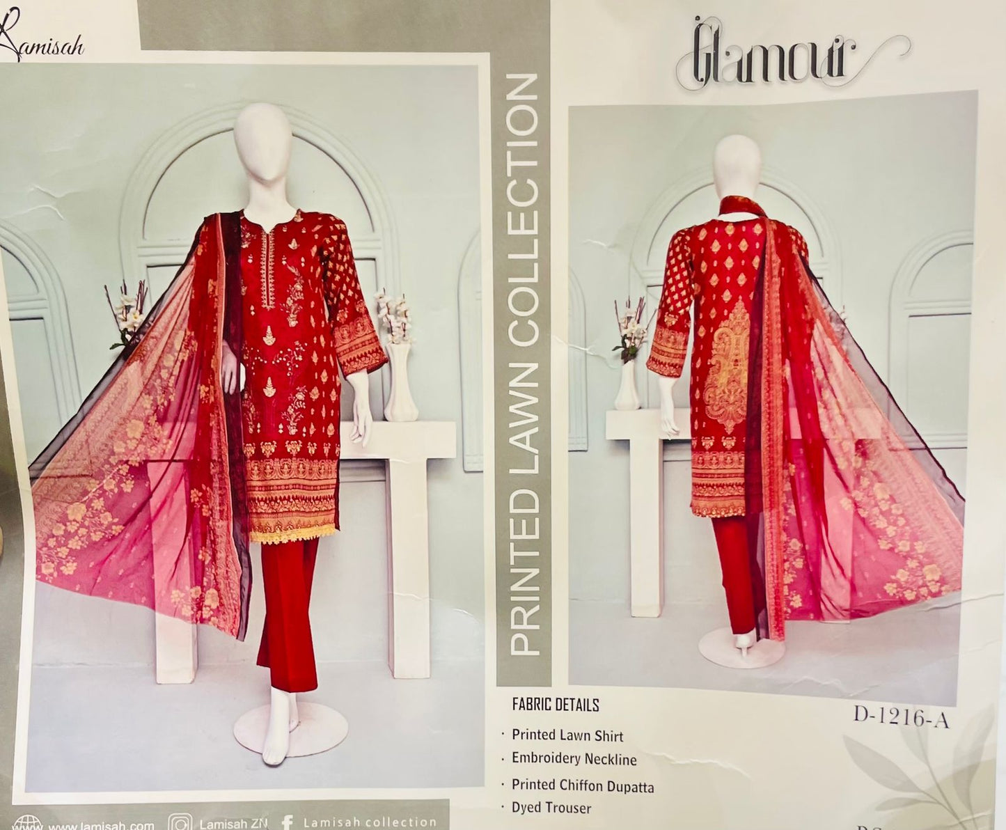 Glamour Printed Lawn
