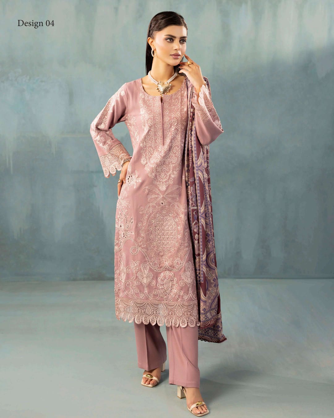 ADAN'S LIBAS DHANAK READY TO WEAR 3 PIECE