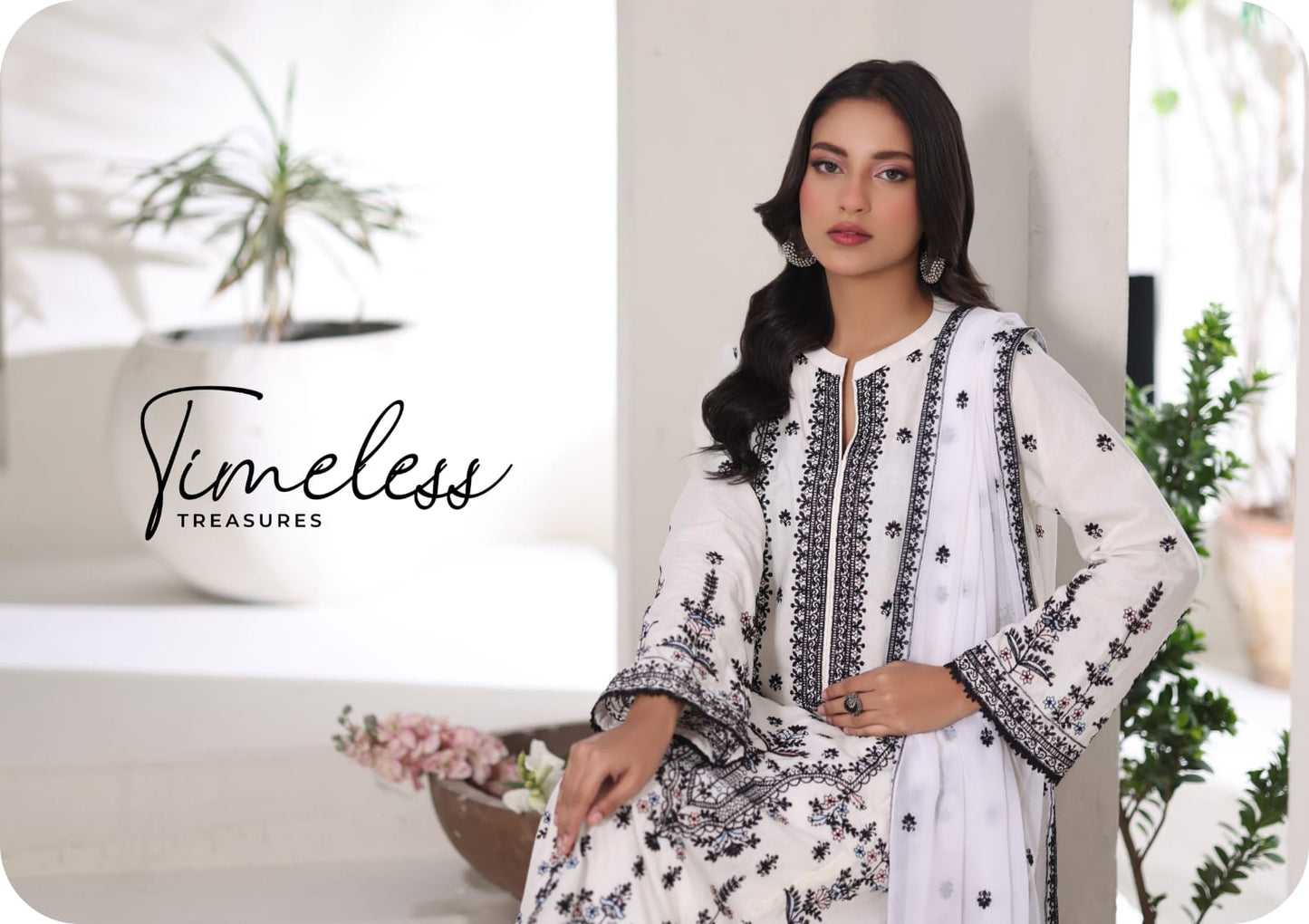 T.PARISHAY Embroidered 3 Piece Lawn EID Collection