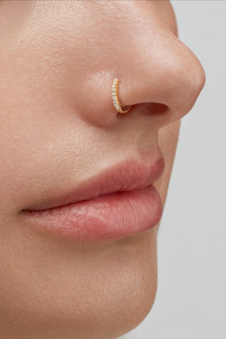 Zircon Nose Ring