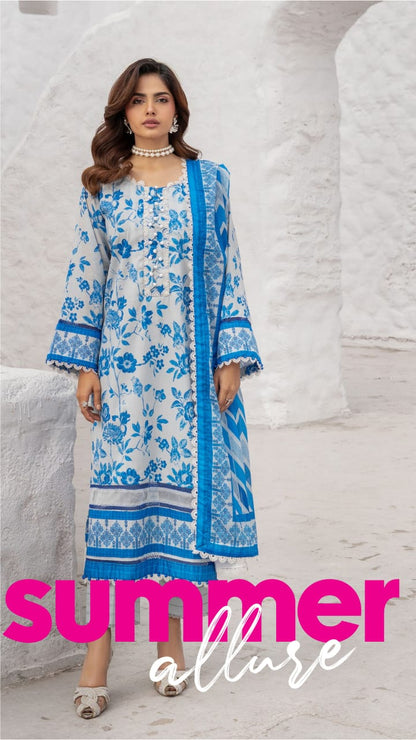 Colors Digital Printed Lawn