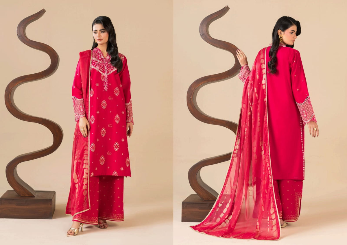 ZEENAT MOSHO PRET STITCHED COTTON CODES COLLECTION