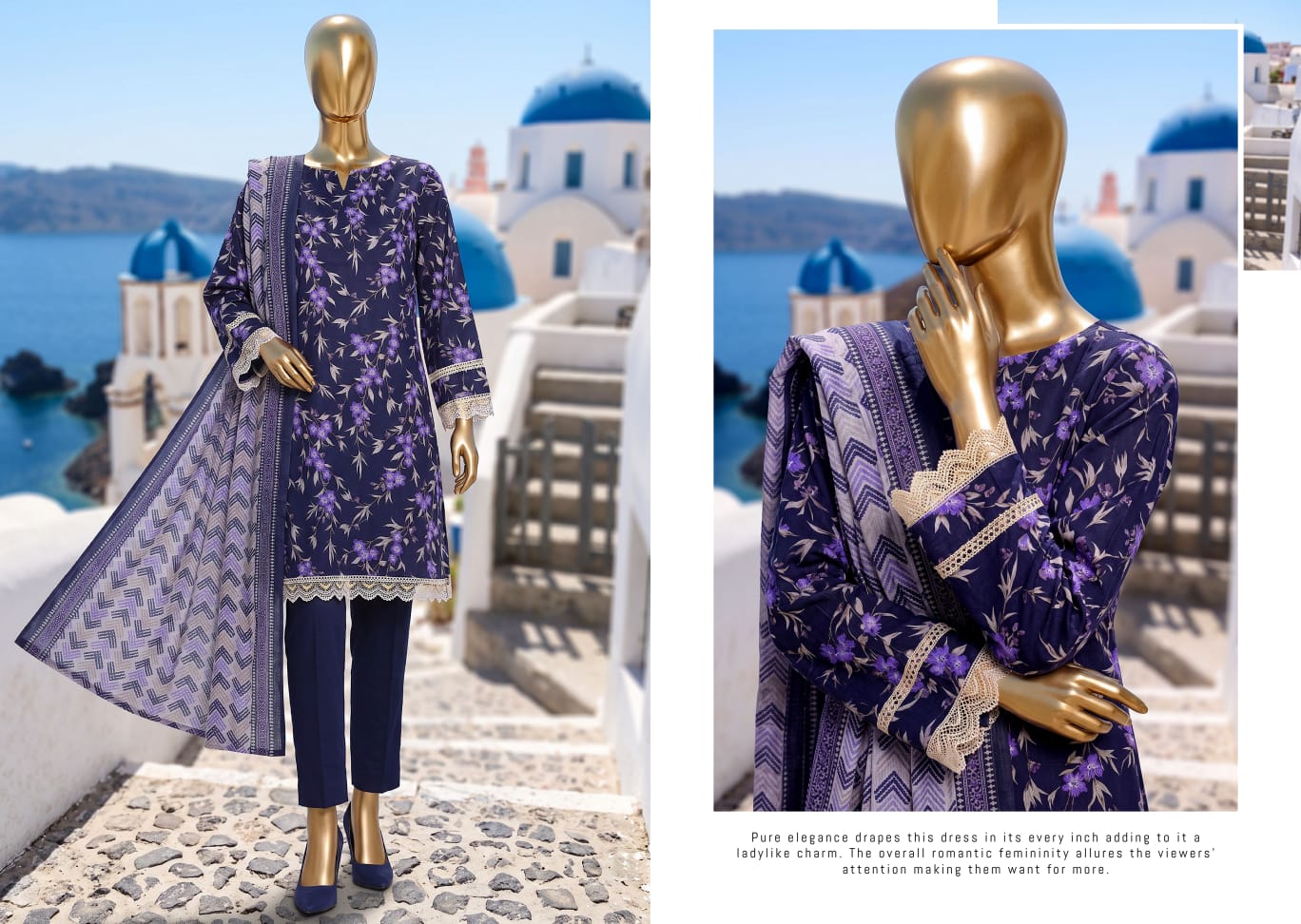 SAFINA POP Digital Printed Lawn 3 PIECE Collection 2026
