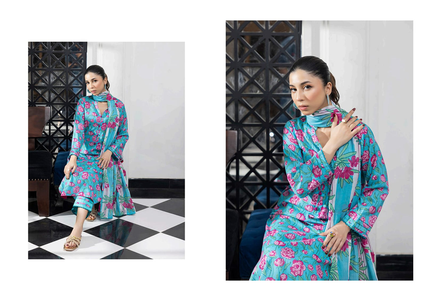 SALINA Digital Printed Lawn