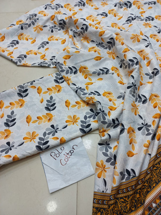 MICRO POLO COTTON ALL OVER 2 PC