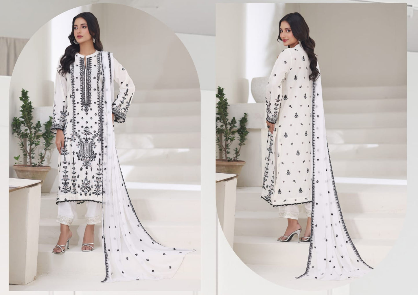 T.PARISHAY Embroidered 3 Piece Lawn EID Collection