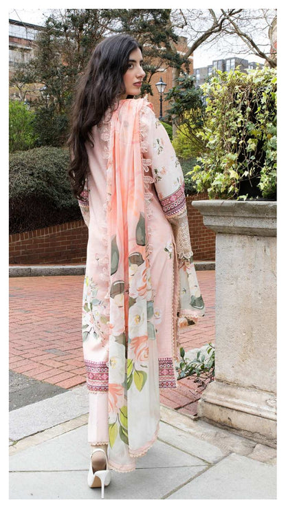 ALZOHAIB SUNSHINE BLOOM England Stories Embroidered Lawn