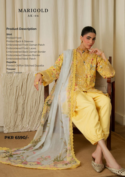 Print Luxe by Aabyan Embroidered Linen Collection