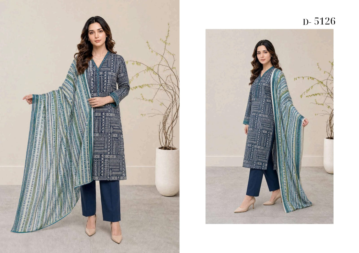 MELIAN Tawakkal Rotary Printed Lawn 3 Pcs Collection 2026