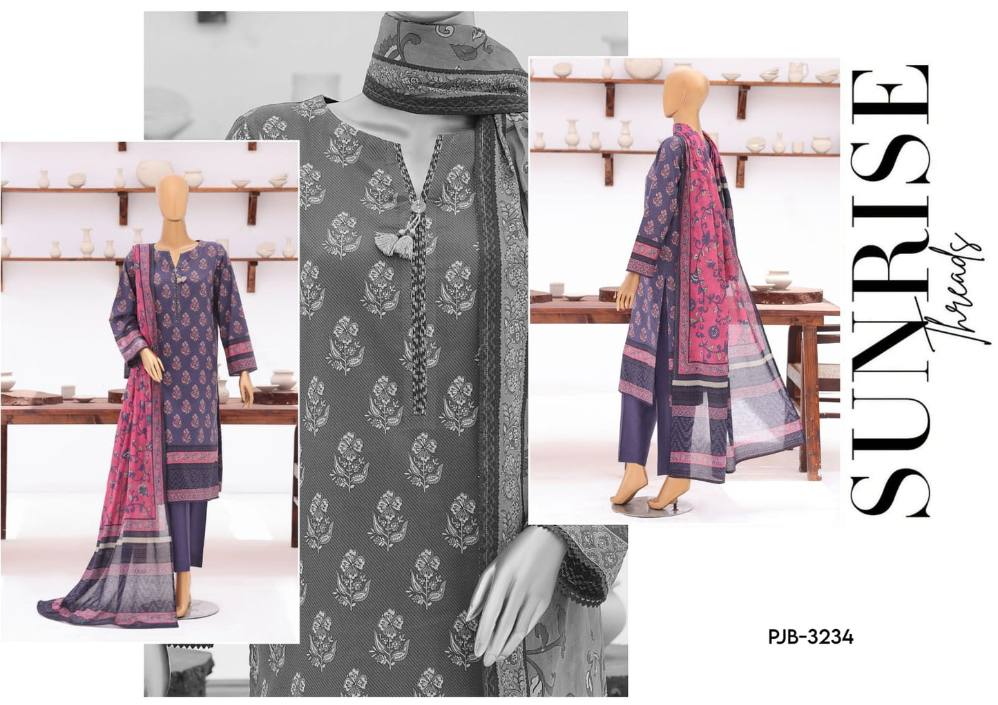 HZ Platinum Jaipuri Prints