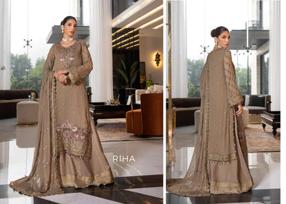 Afsaneh Luxury Pure Bamber Chiffon Collection