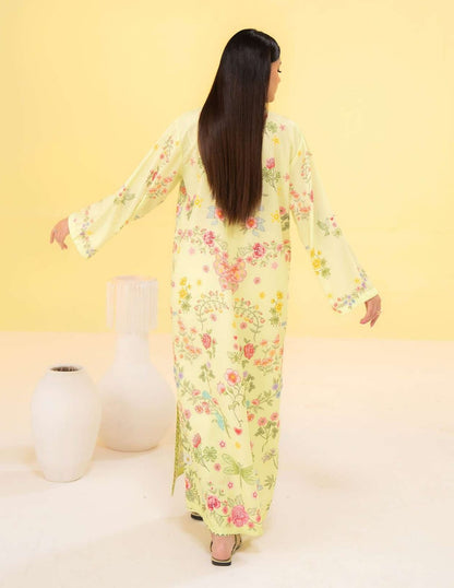 SUMMER KAFTAN BY AMAL 2 Pcs CO-ORDS SILK KAFTAN