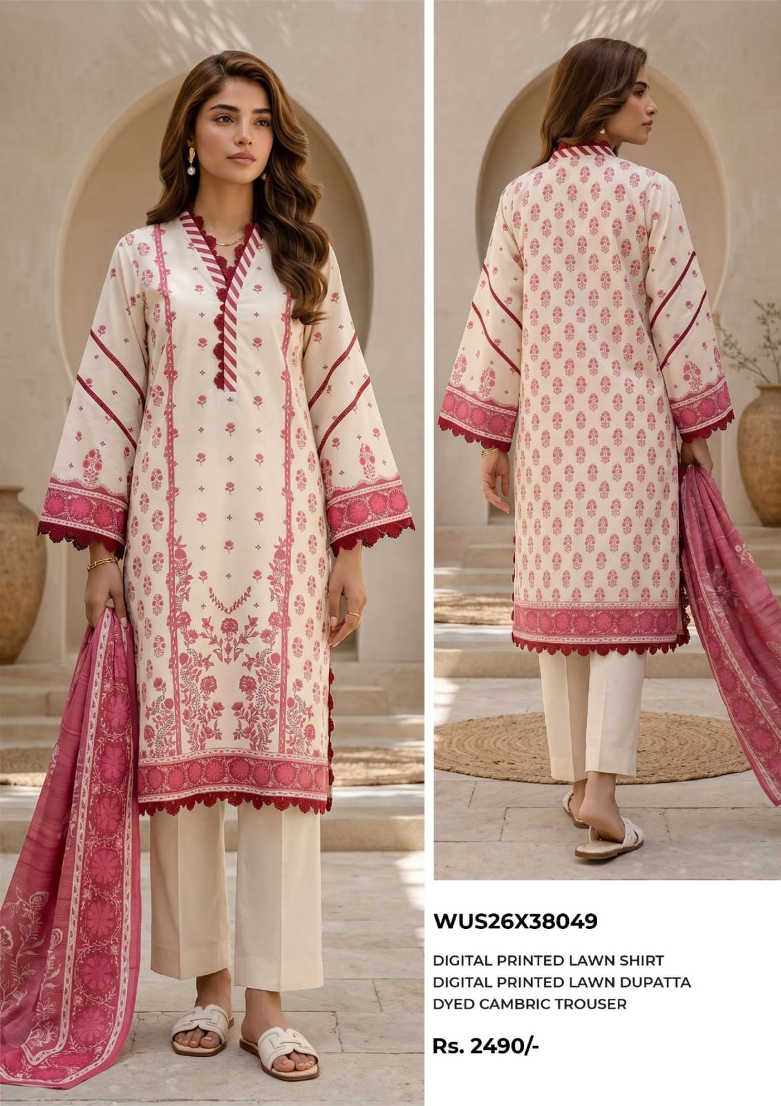 ZELLBURY LAWN Printed 3 PIECE Collection VOL-6 2026