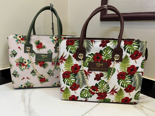 Floral Tote Bag