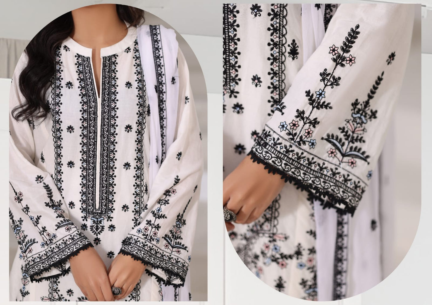 T.PARISHAY Embroidered 3 Piece Lawn EID Collection