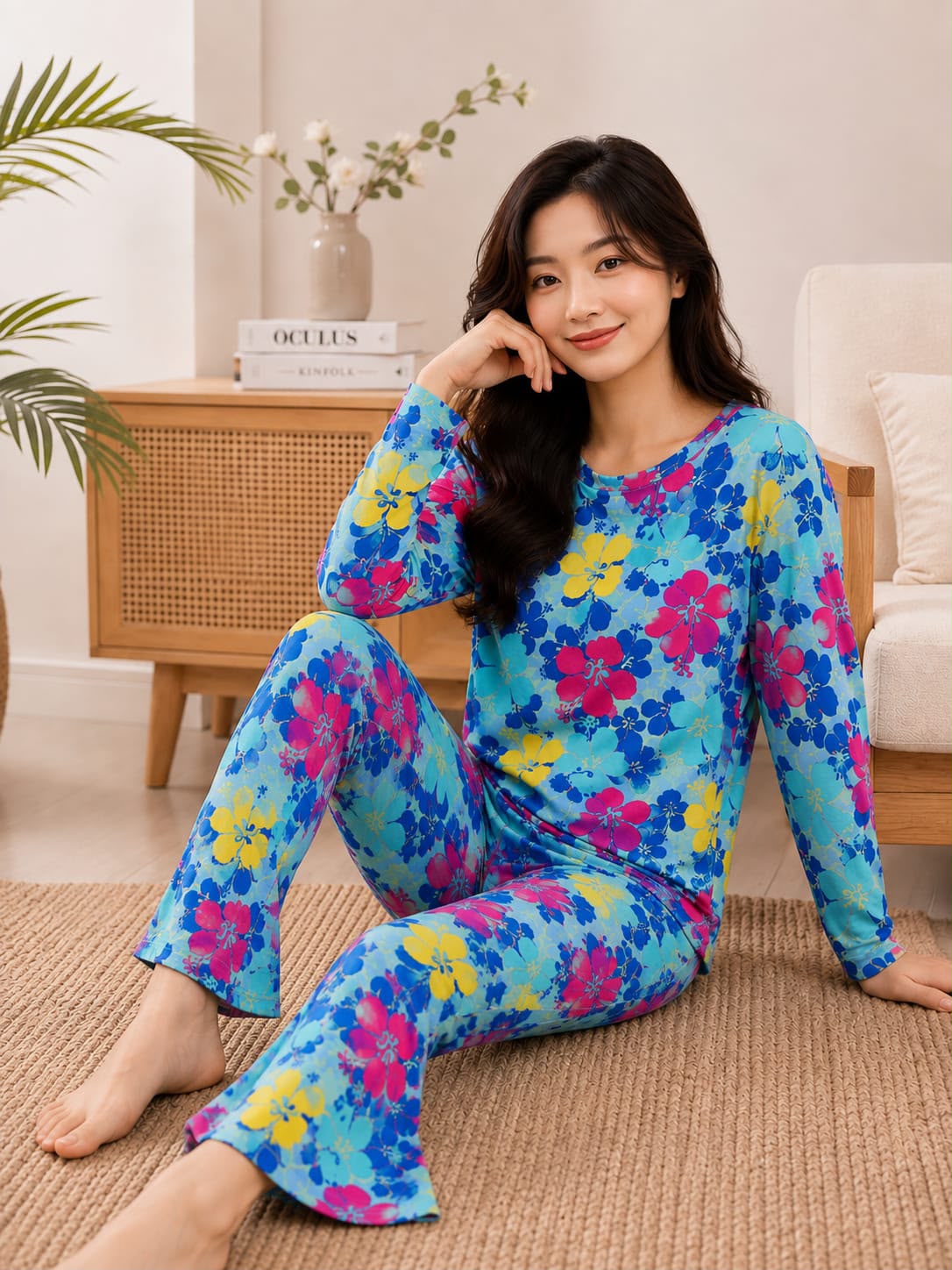 Printed Night Suit