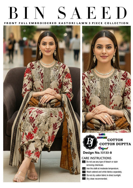 BJ Cotton Dupatta
