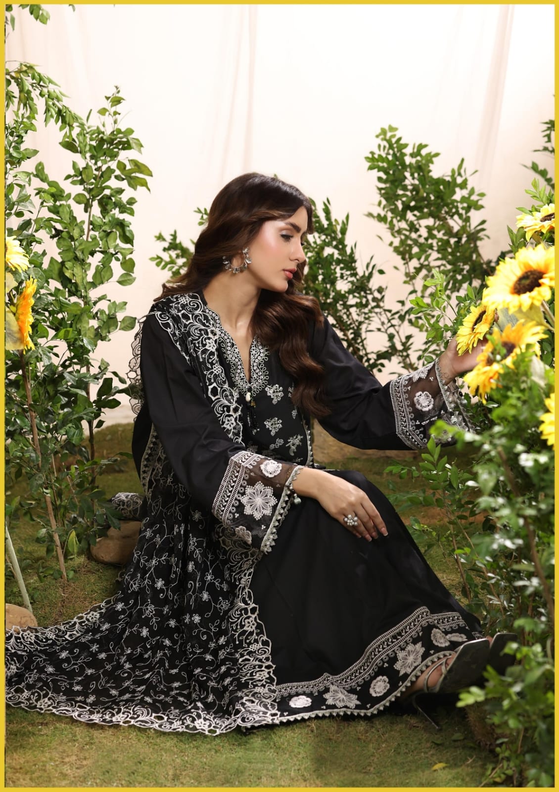 IRHA  GUZEL  Luxury Cotton 3 Pc Stitched Collection
