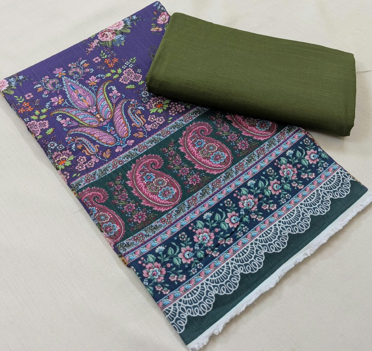 2 PCS SHIRT TROUSER KHADDAR COLLECTION