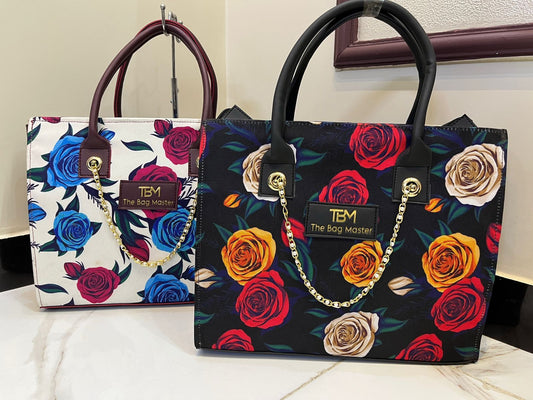 Floral Tote Bag