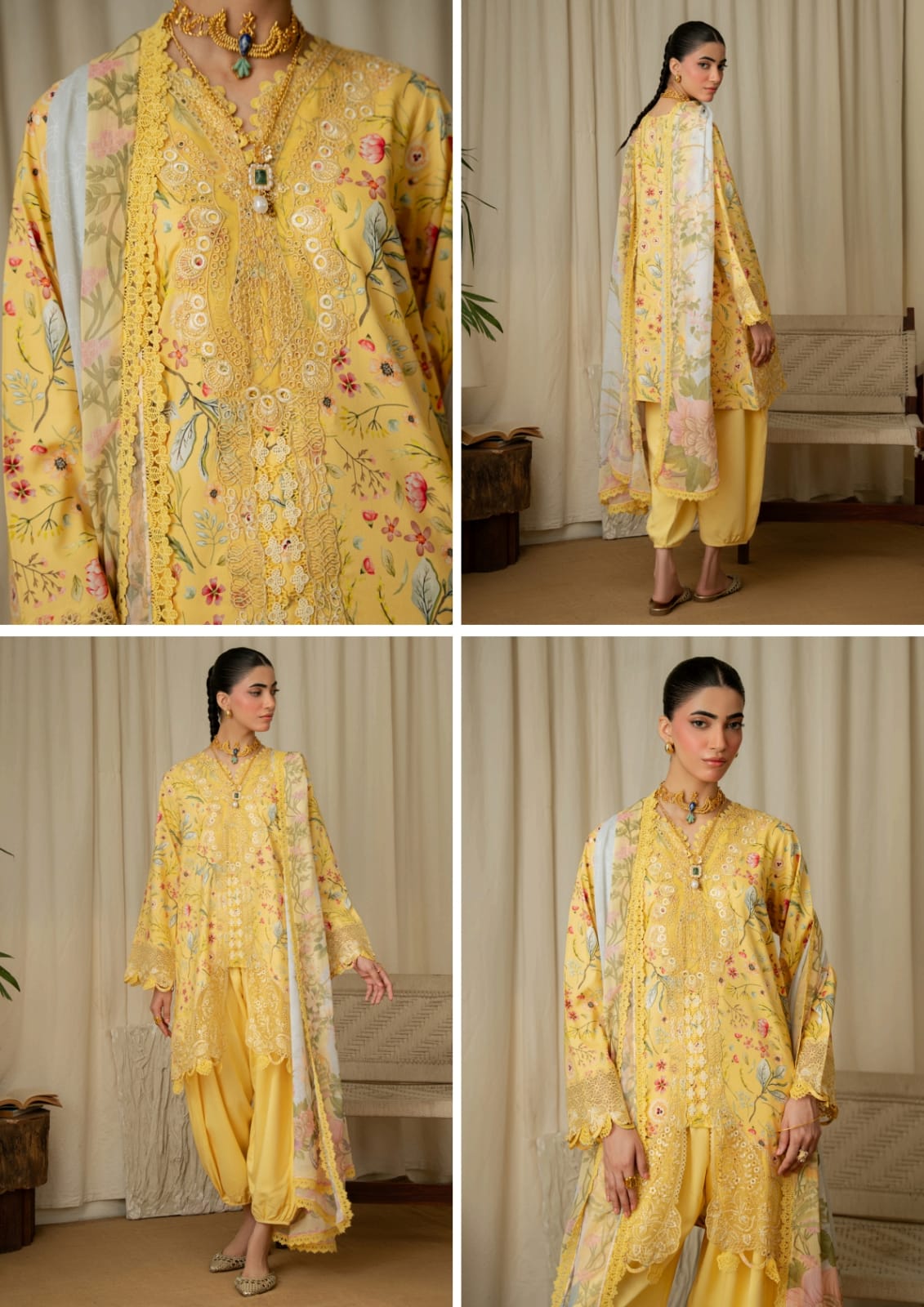 Print Luxe by Aabyan Embroidered Linen Collection