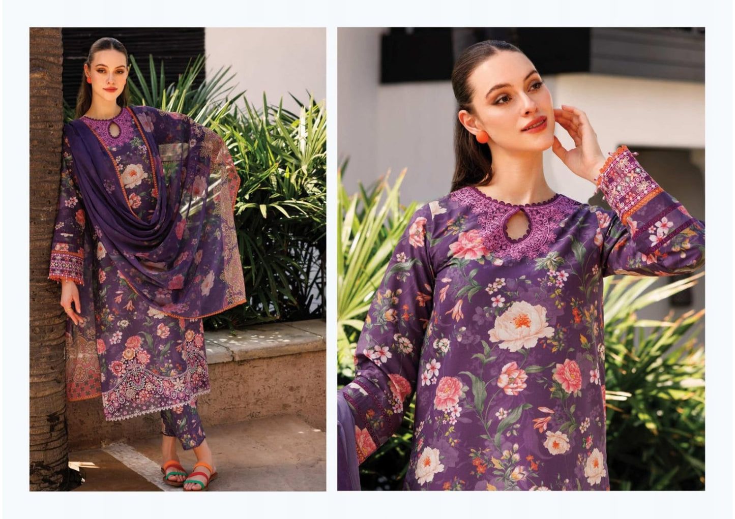 Barouque Farasha is  AUREA EID SUMMER LAWN COLLECTION