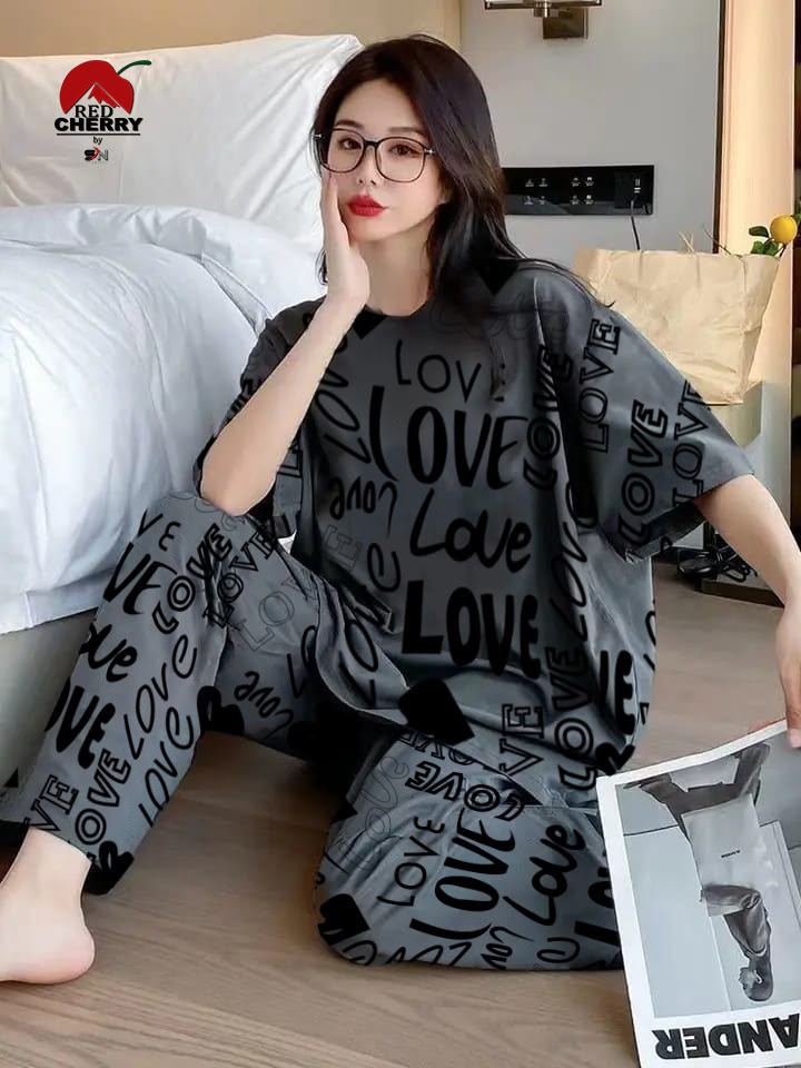 Printed Night Suit