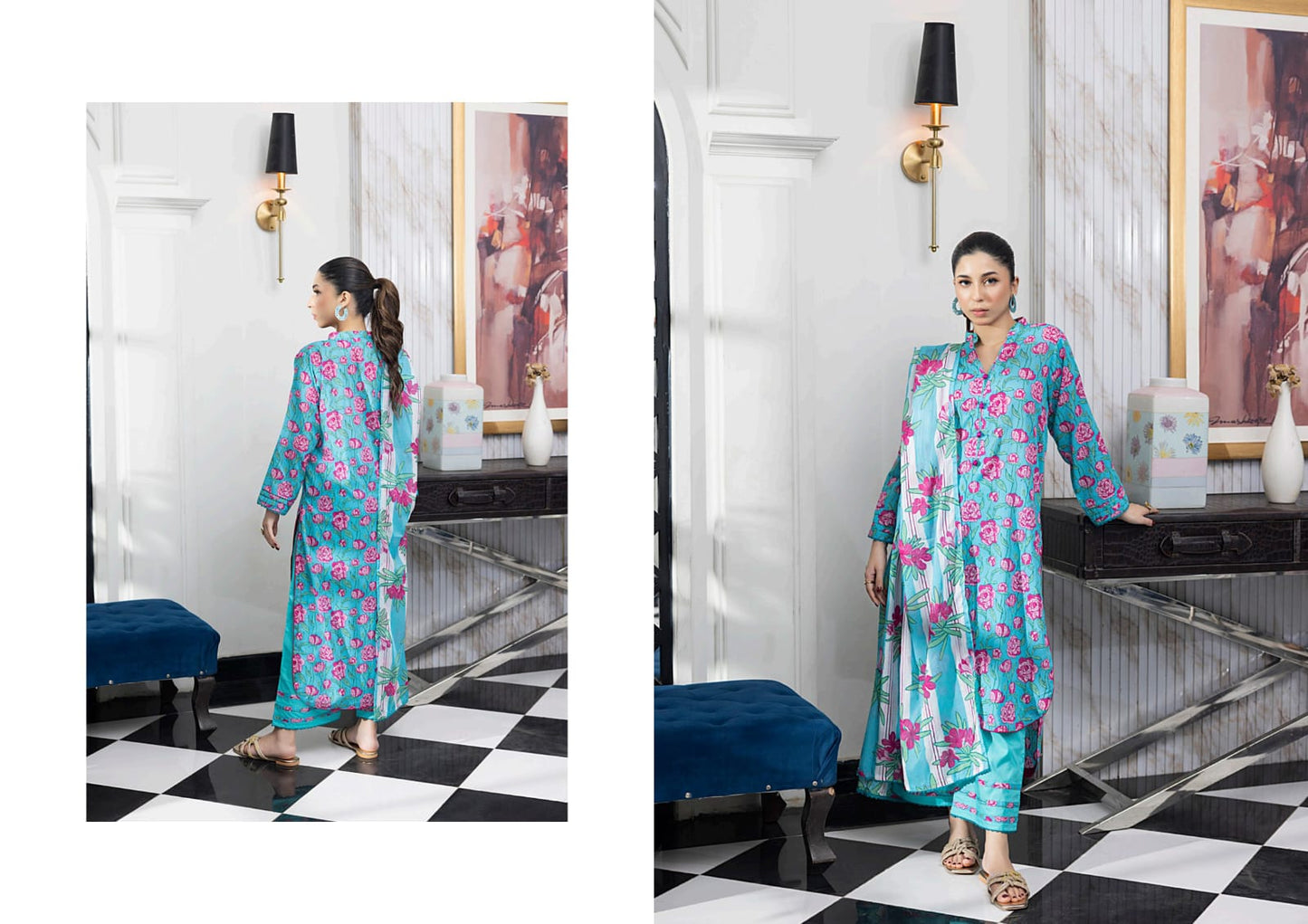 SALINA Digital Printed Lawn