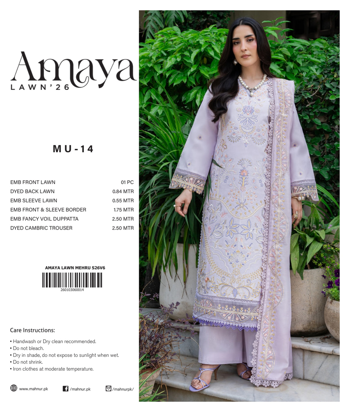 AMAYA LAWN 26 MAHNUR