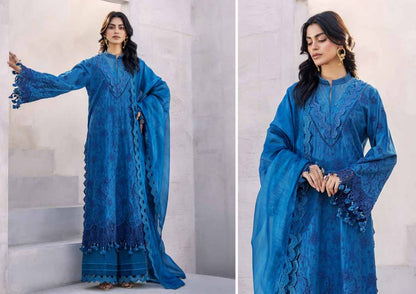 Adan's Lasserkari Unstitched Lawn'25