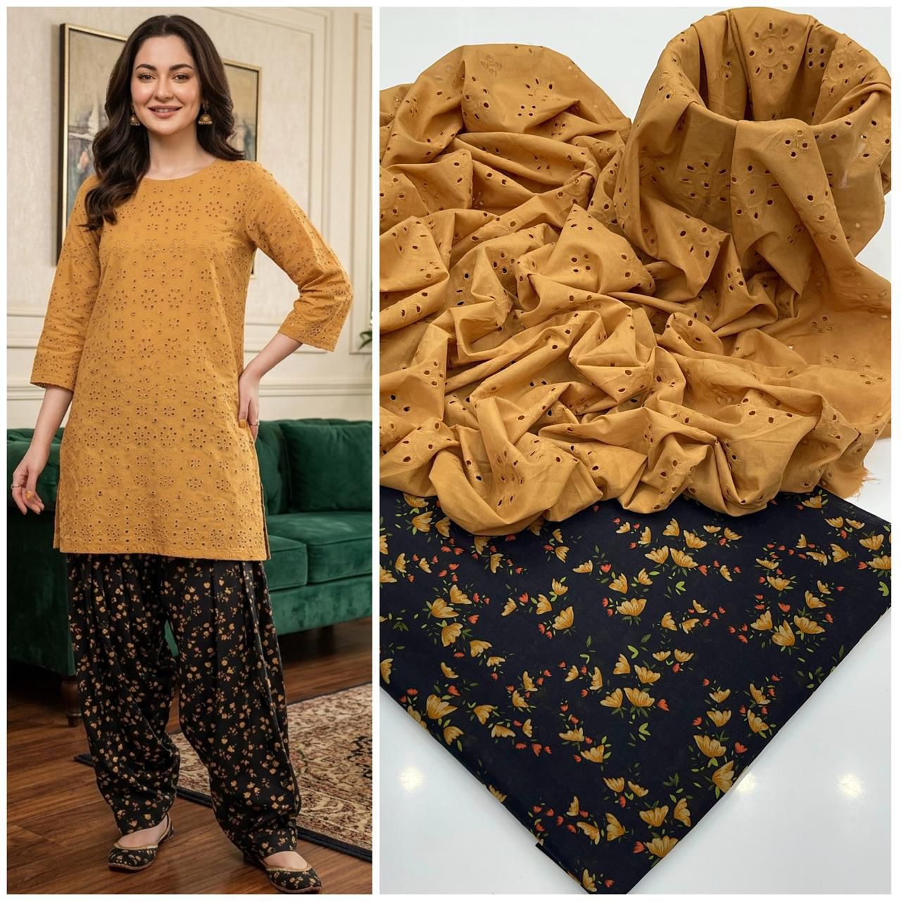 COTTON EMBROIDERED COLLECTION