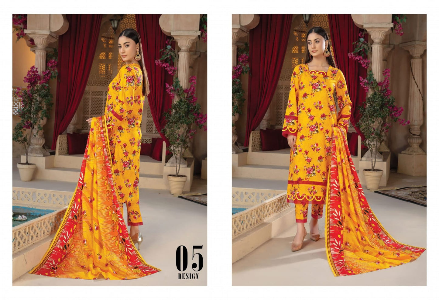 Orchid BiN Naeem Bana Dora Luxury Lawn