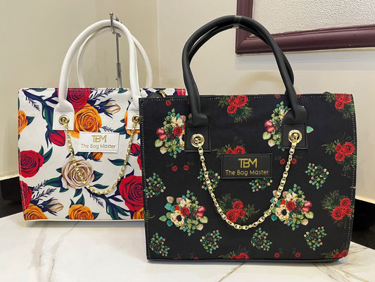 Floral Tote Bag