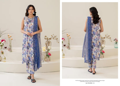 ZIVA EMBROIDERED LAWN
