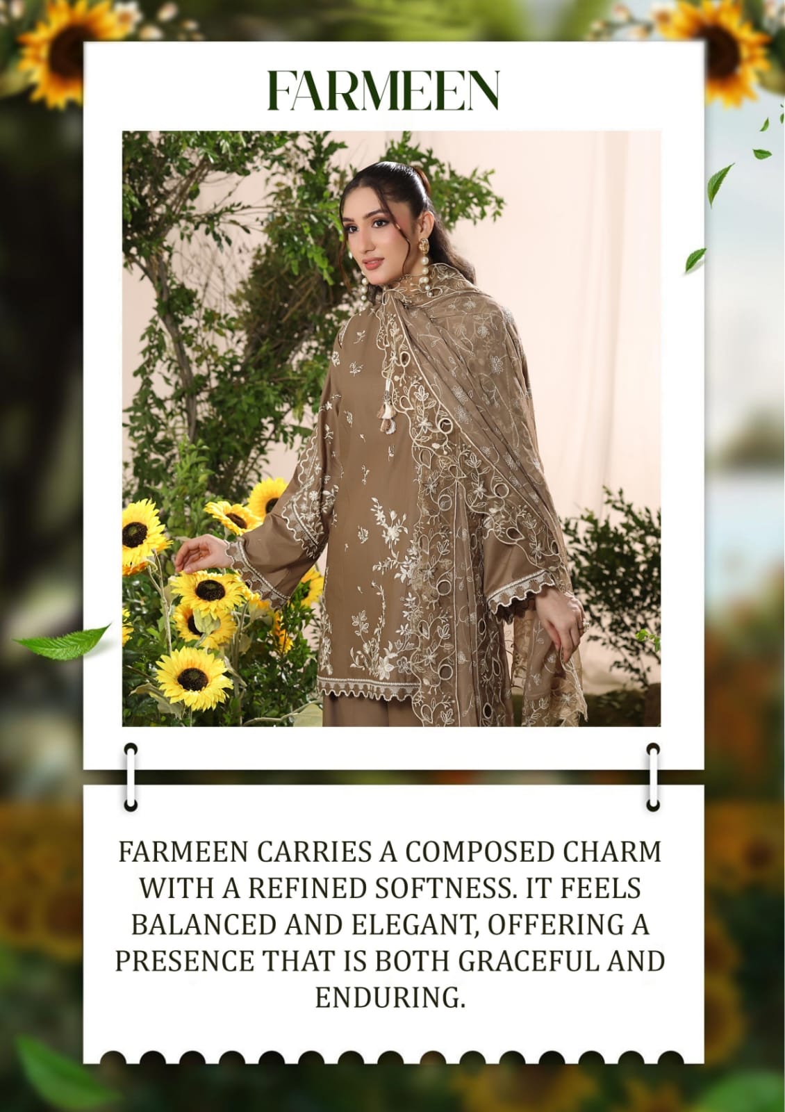 IRHA  GUZEL  Luxury Cotton 3 Pc Stitched Collection