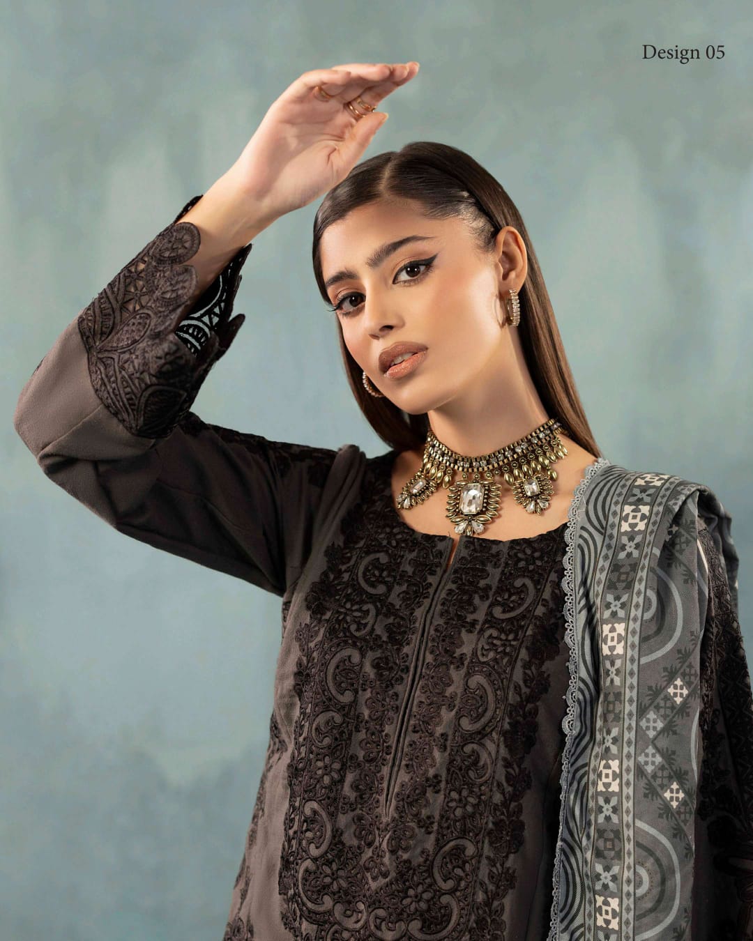 ADAN'S LIBAS DHANAK READY TO WEAR 3 PIECE