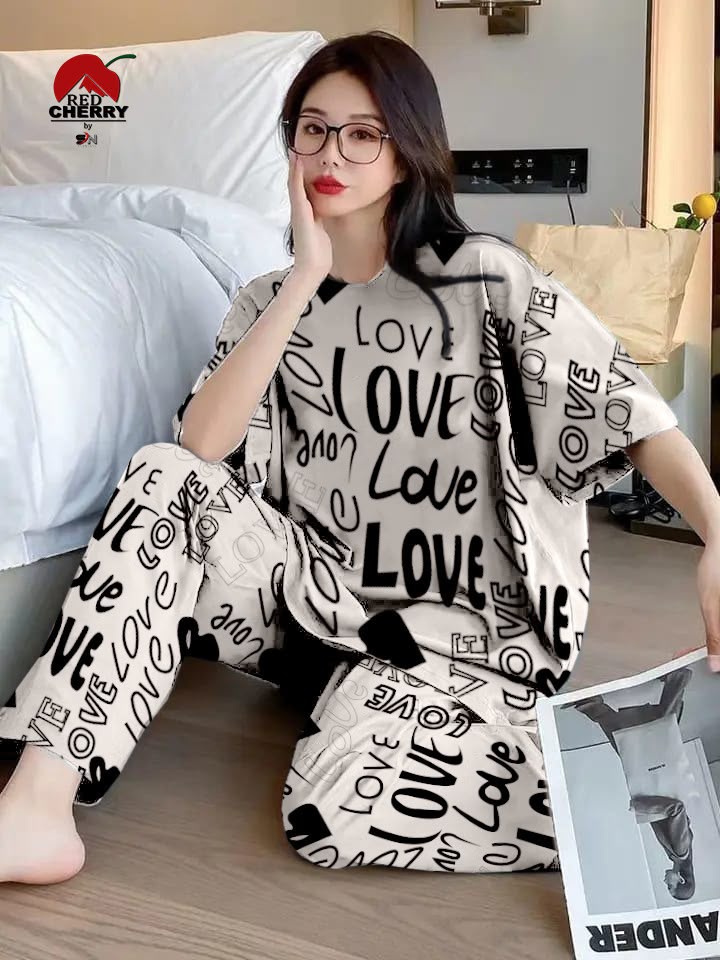 Printed Night Suit