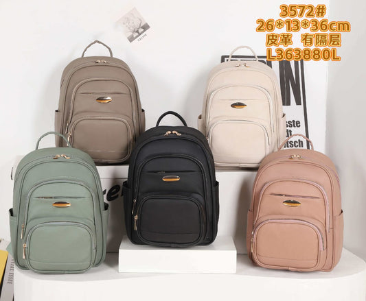 LEATHER BAGPACK
