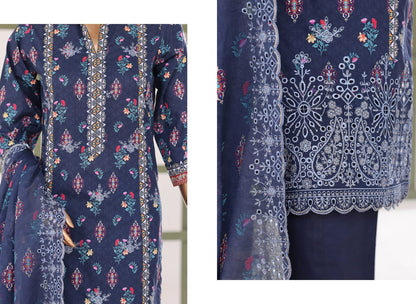 Samira Digital Printed Embroidered Chikankari Lawn Collection