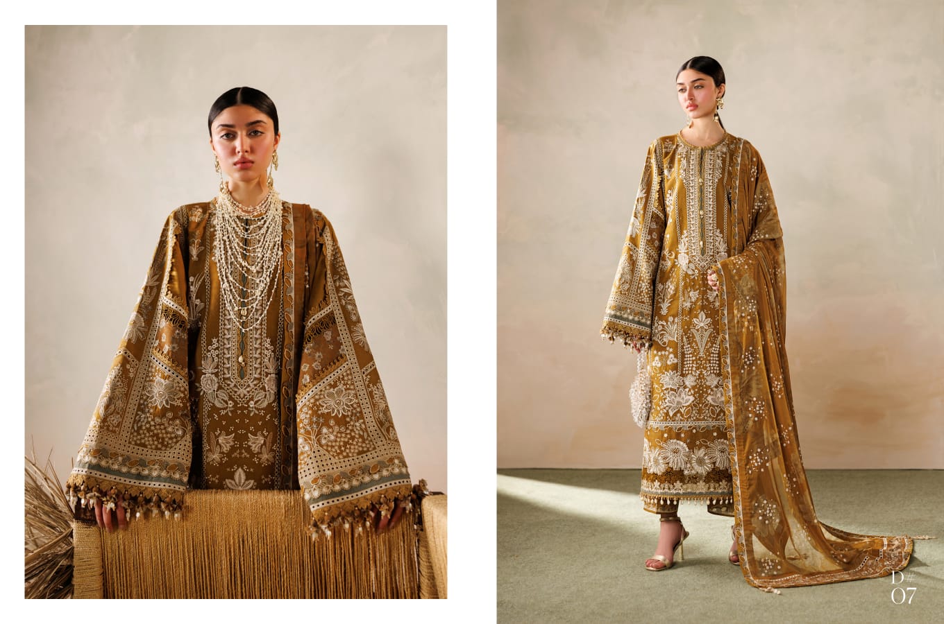 BAROQUE Embroidered LAWN 26 Eid Collection