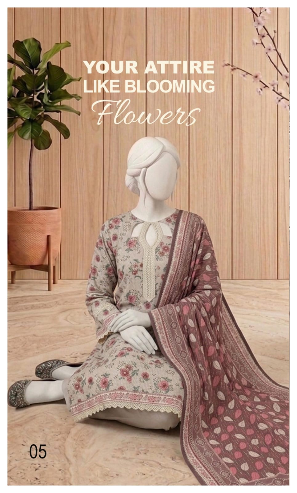 RANG-E-BAHAR Digital Printed Lawn 3 Piece Collection Vol-1 2026