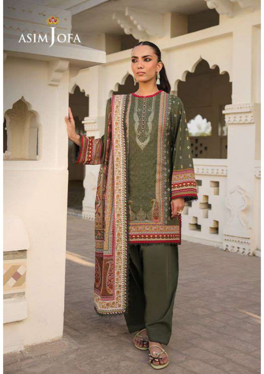 ASIM JOFA Printed Lawn Combined